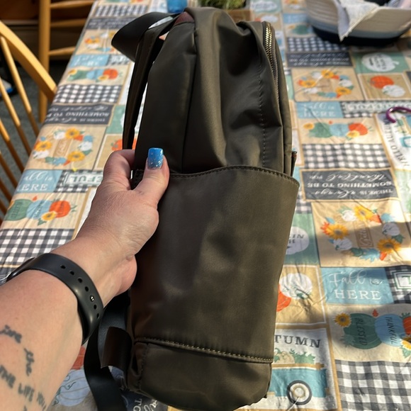 Adrienne Vittadini Studio Olive Fashion Backpack - Picture 5 of 8